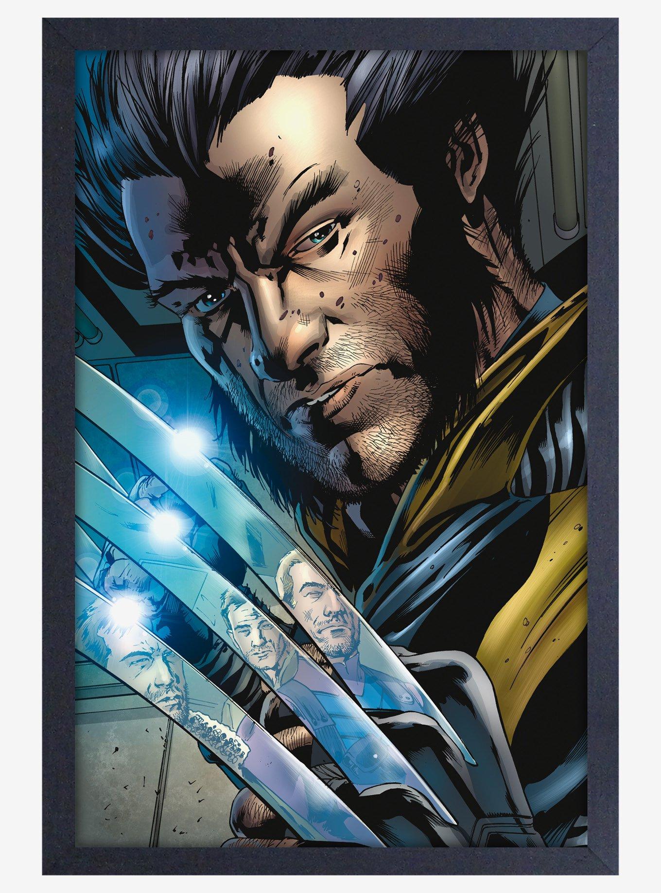 Marvel Wolverine Reflections Framed Wall Art, , hi-res