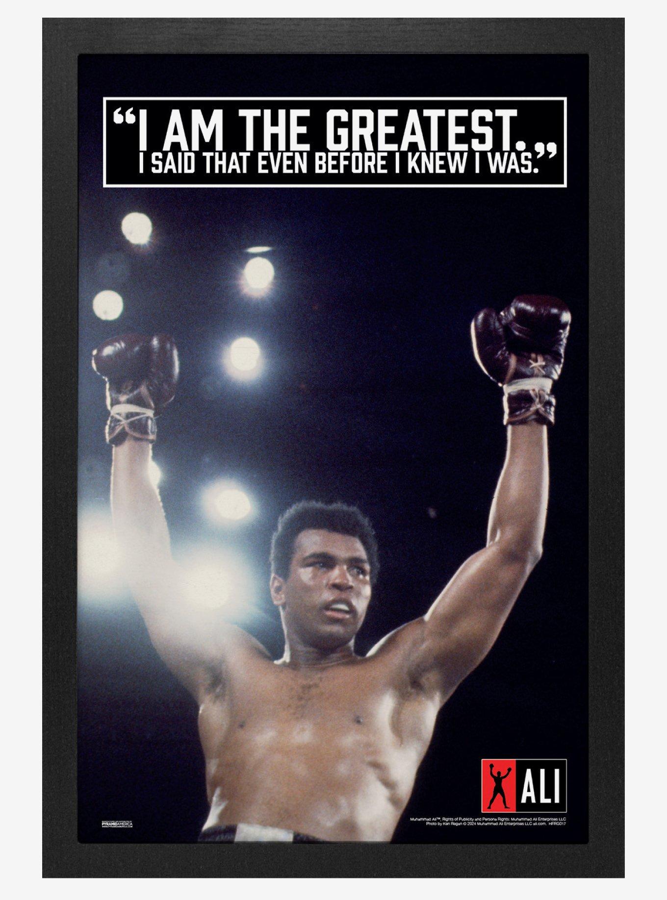 Muhammad Ali Spotlight Greatest Framed Wall Art, , hi-res