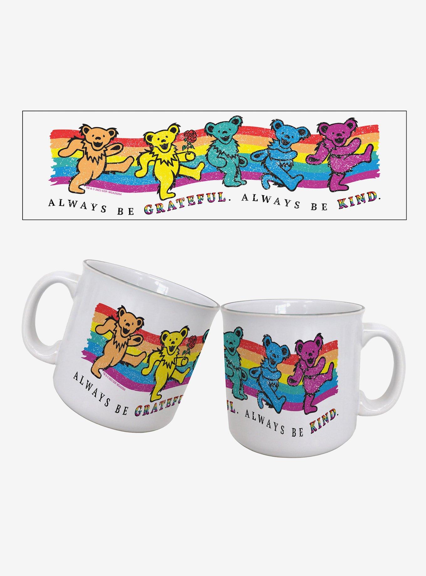 Grateful Dead Always Be Kind 20oz Camper Mug, , hi-res