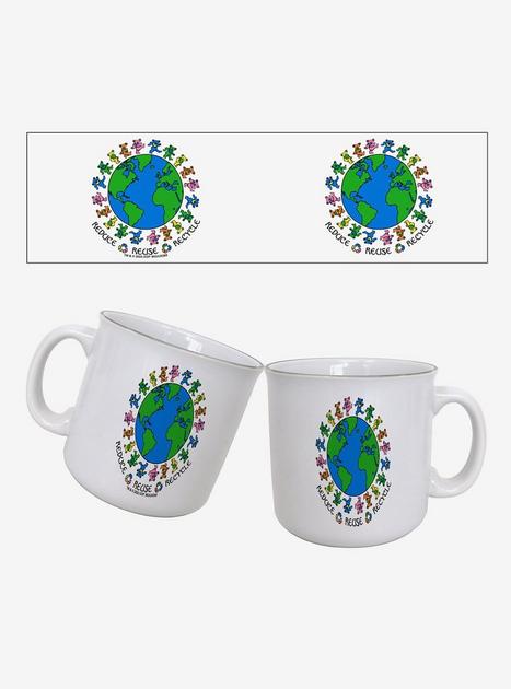 Grateful Dead Reduce Reuse Recycle 20oz Camper Mug | Hot Topic