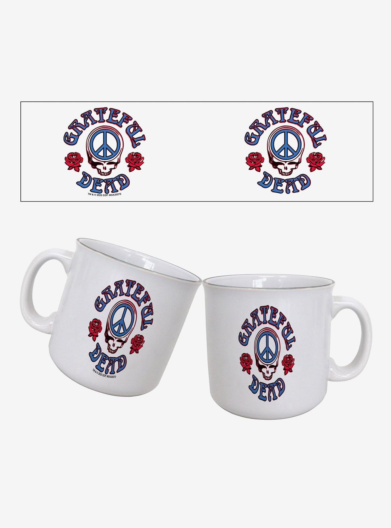 Grateful Dead Peace 20oz Camper Mug, , hi-res