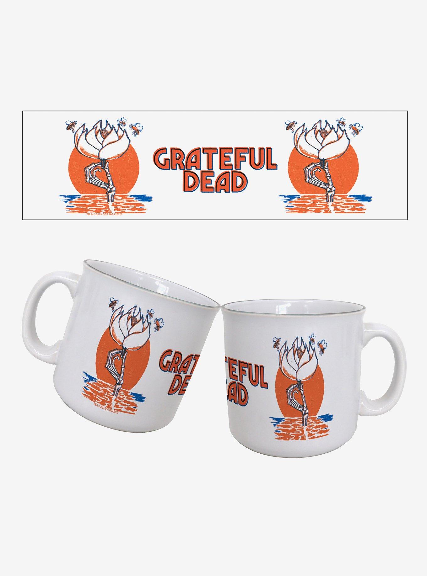 Grateful Dead Lotus Flower 20oz Camper Mug, , hi-res