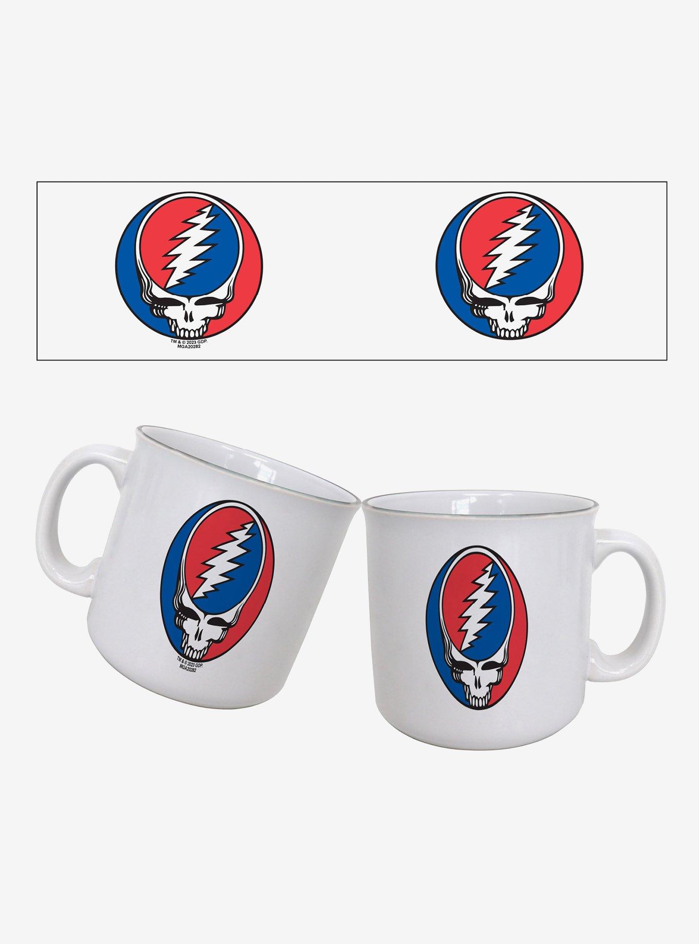 Grateful Dead Skull Logo 20oz Camper Mug, , hi-res