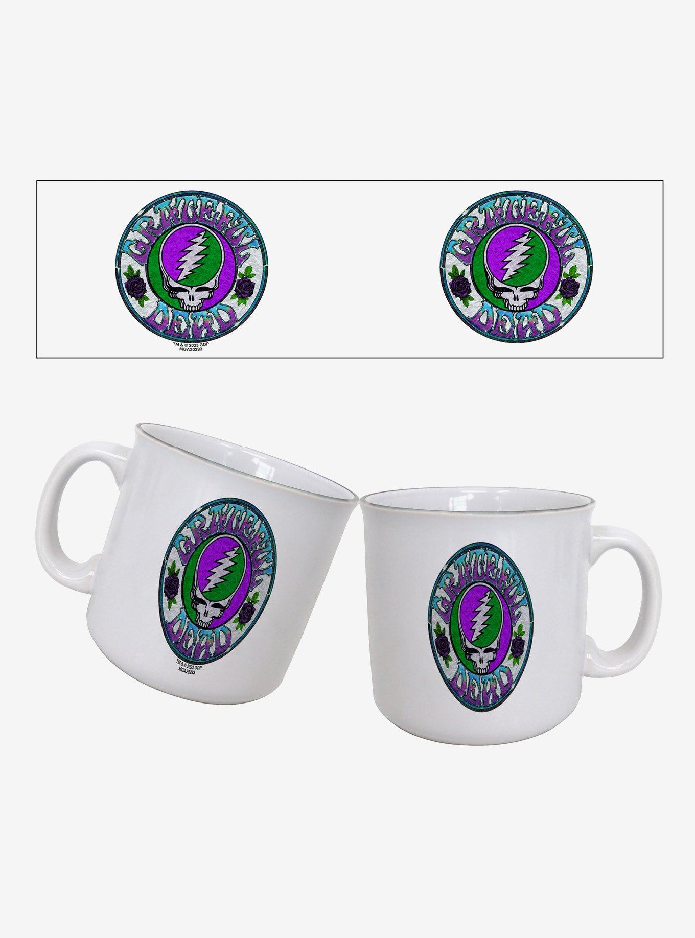 Grateful Dead Purple Logo 20oz Camper Mug, , hi-res
