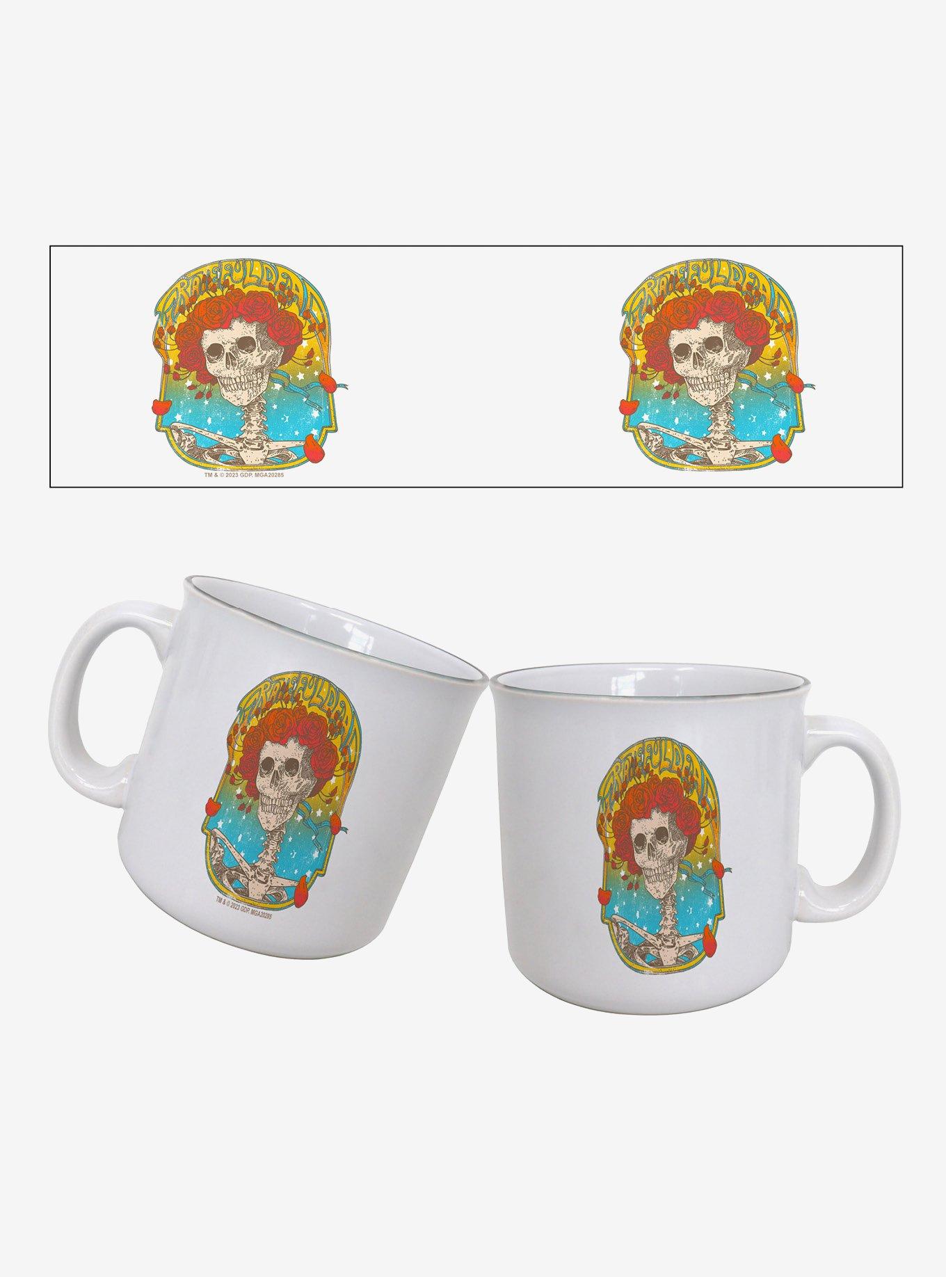 Grateful Dead Skull Portrait 20oz Camper Mug, , hi-res