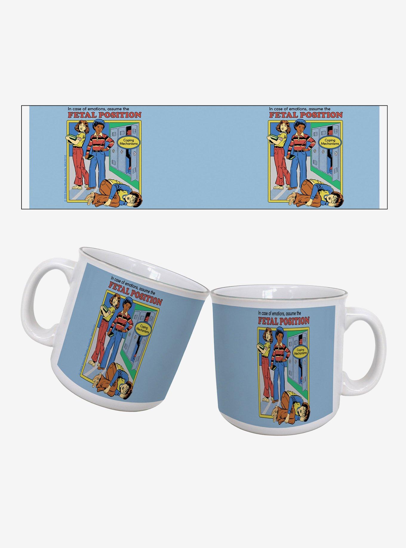 Steven Rhodes Fetal Position 20oz Camper Mug, , hi-res