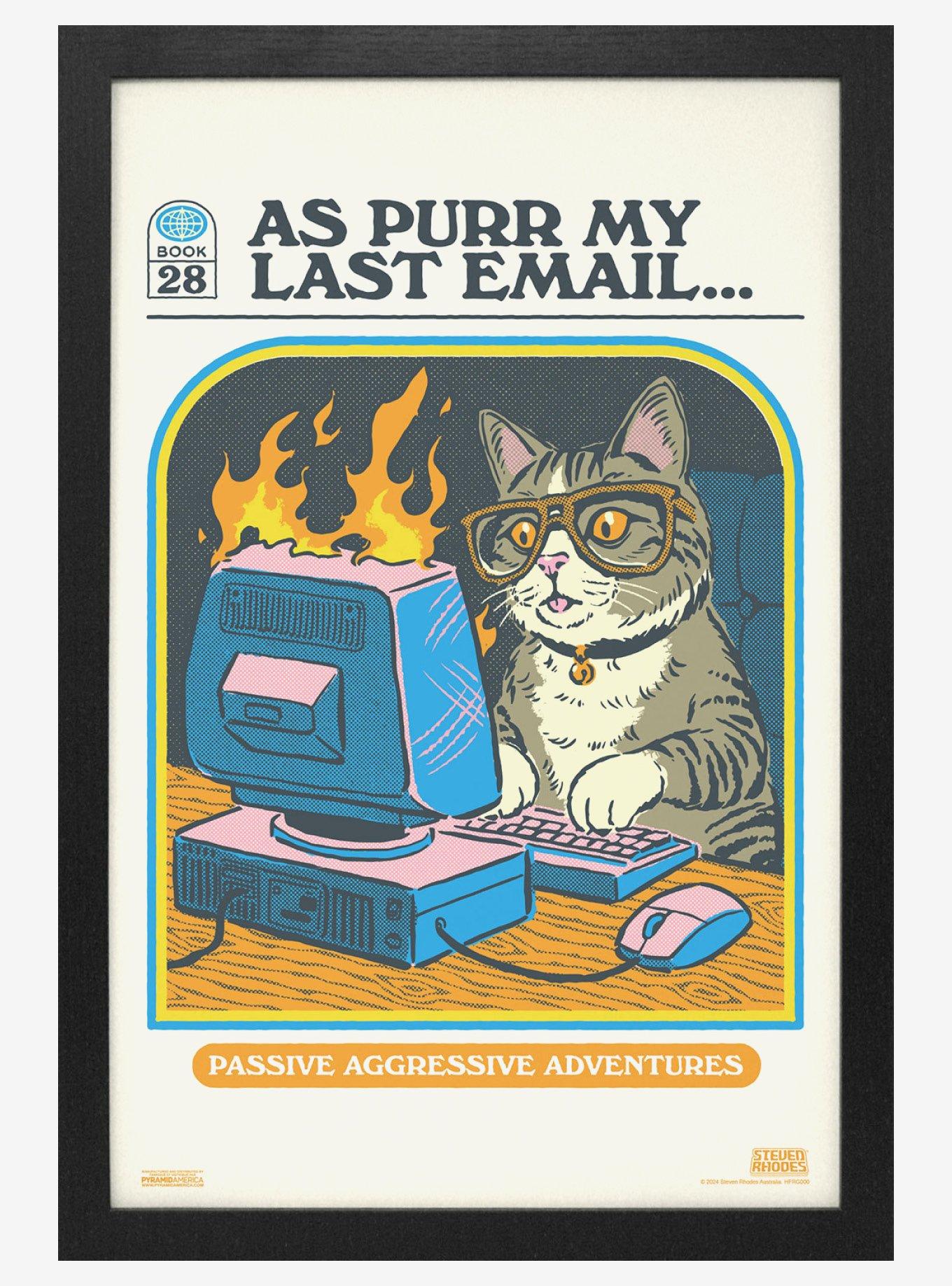 Steven Rhodes As Per My Last Email Framed Wall Art, , hi-res