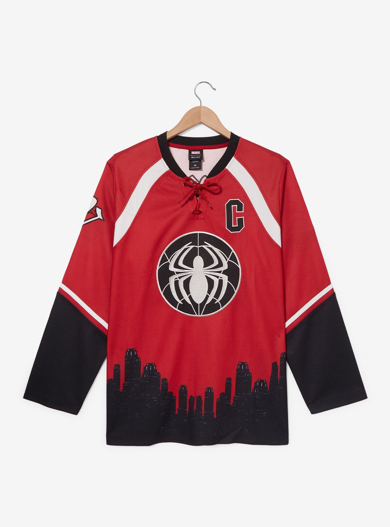Marvel Spider-Man City Skyline Hockey Jersey - BoxLunch Exclusive