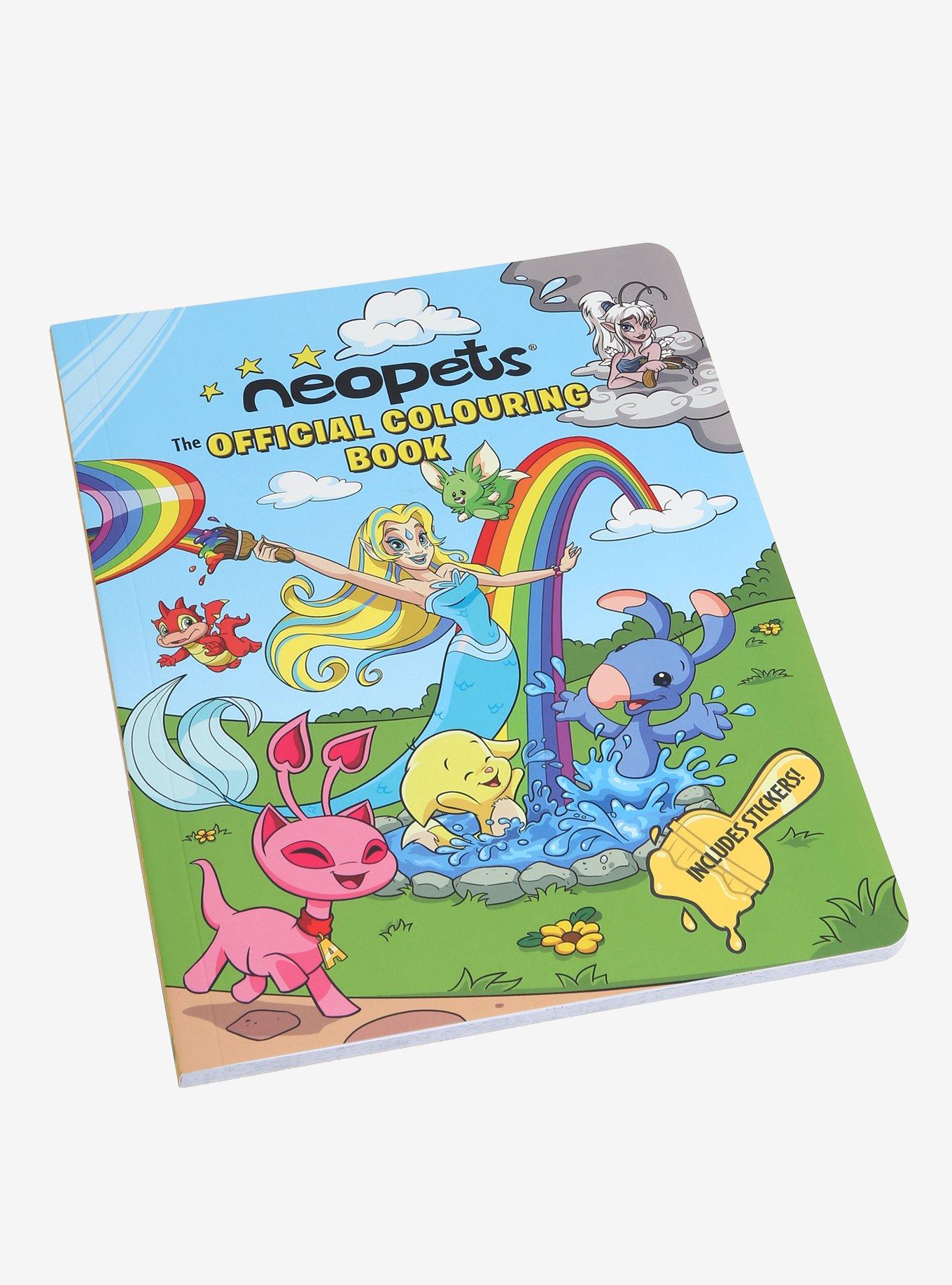 Neopets Official Coloring Book