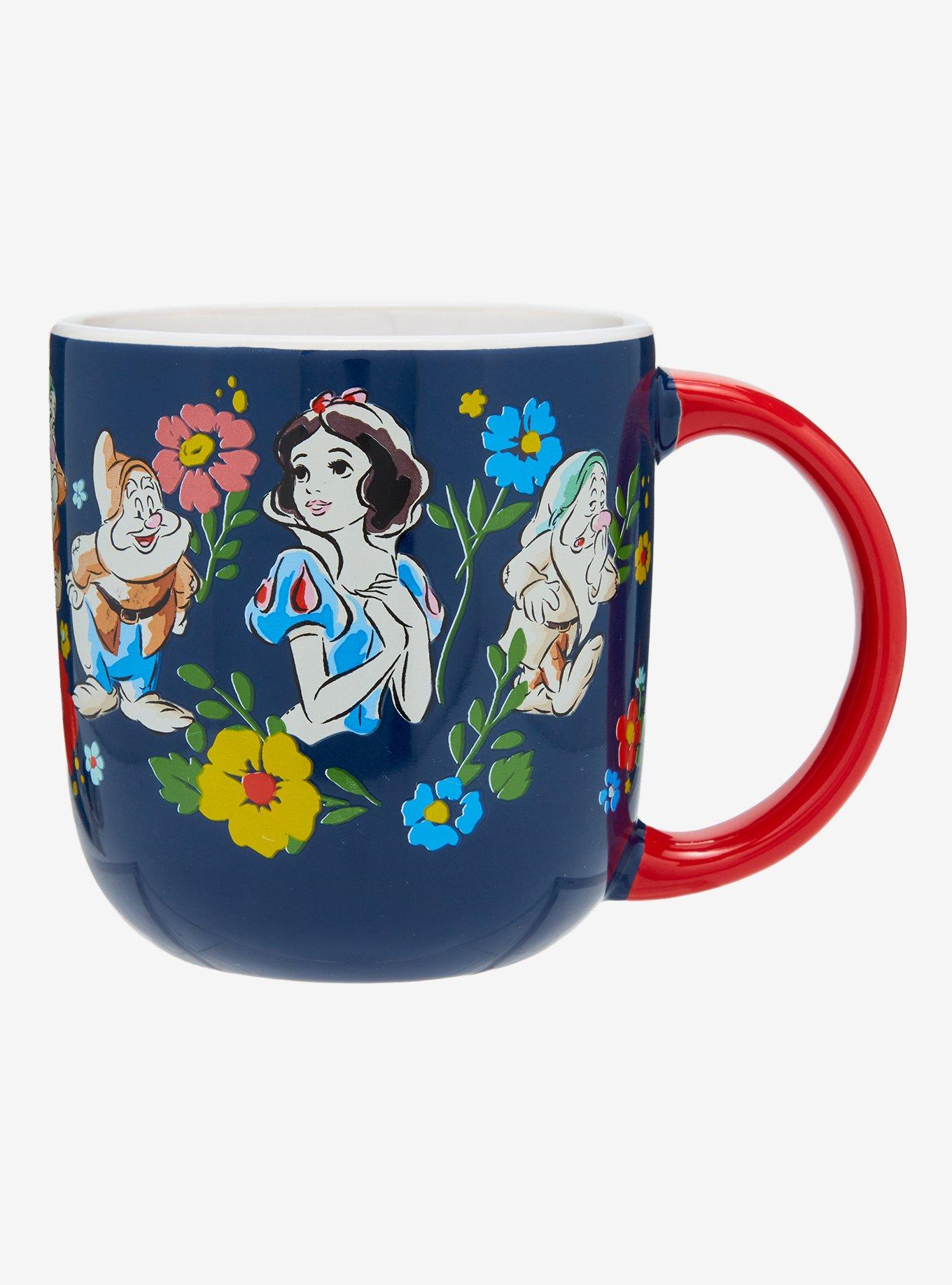 Disney Snow White and the Seven Dwarfs Floral Character Mug | BoxLunch