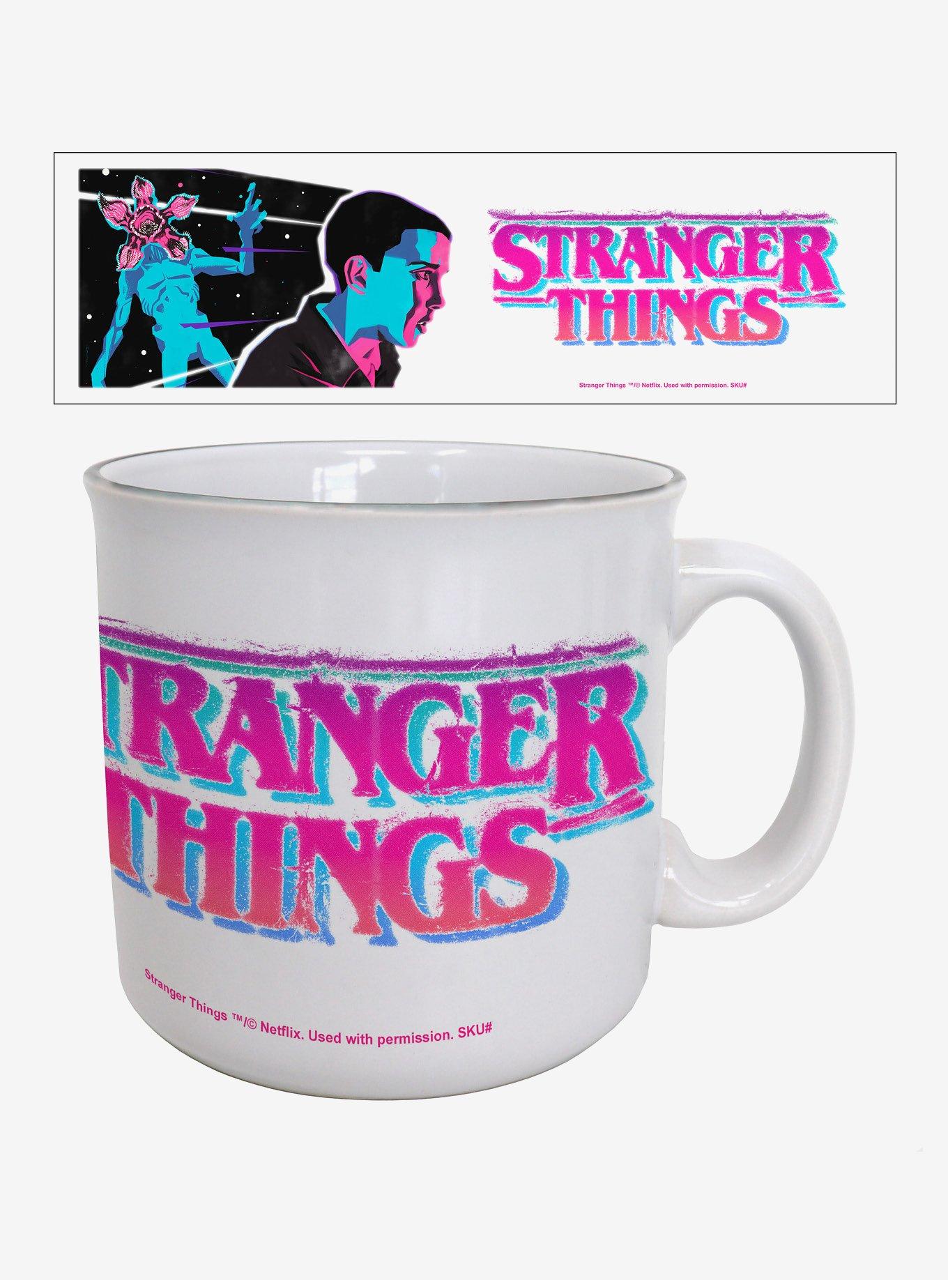 Stranger Things Neon 11 20oz Camper Mug, , hi-res