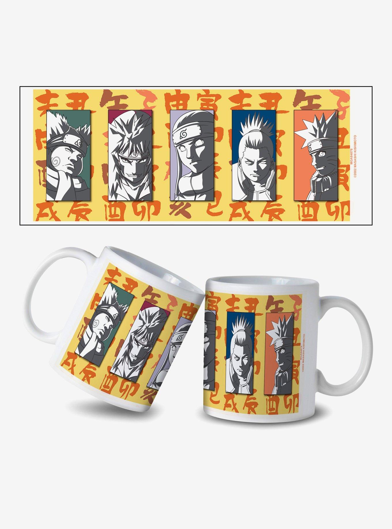 Naruto Shippuden Character Faces 11oz Mug, , hi-res