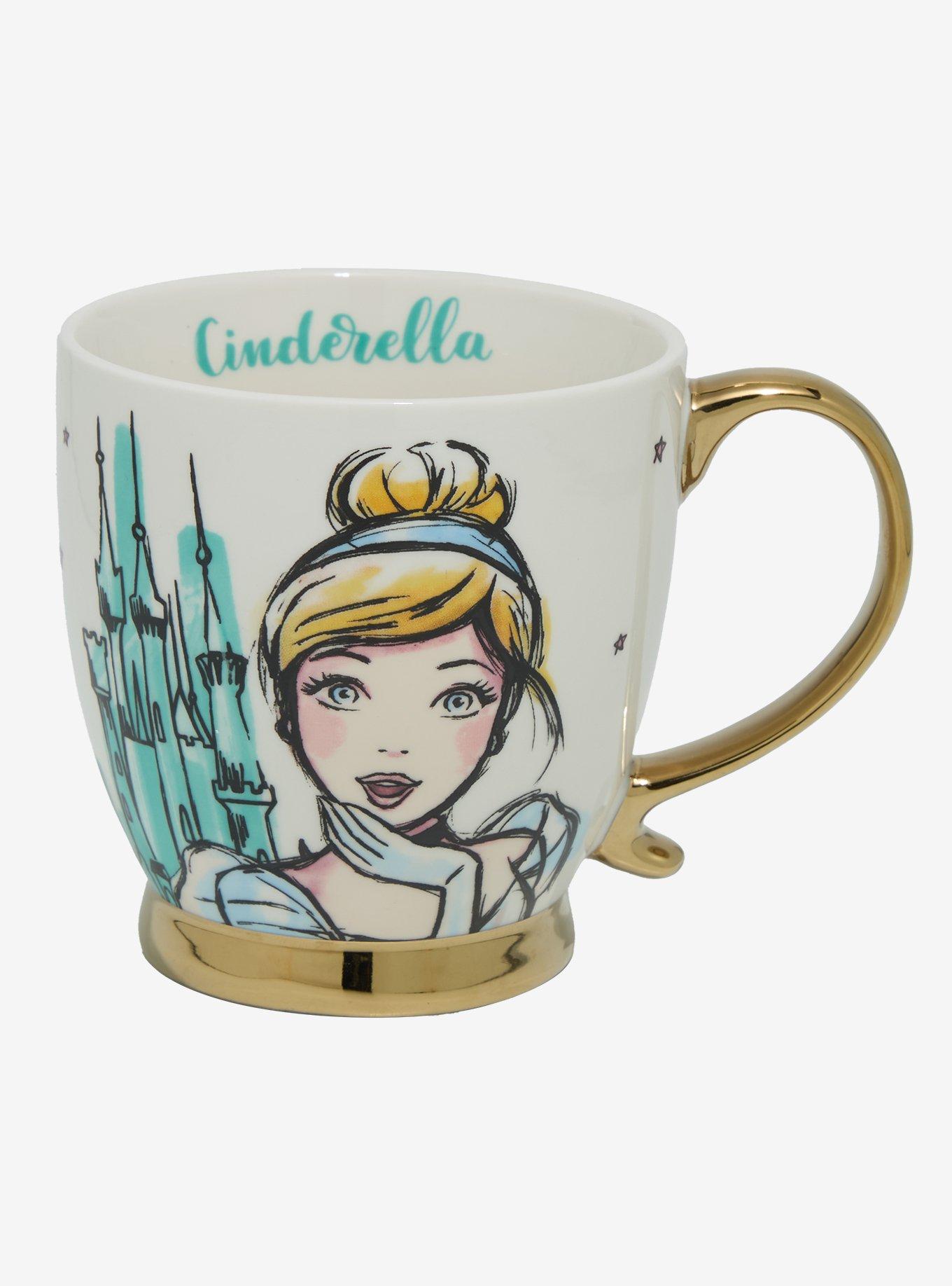 Disney Cinderella Icons Illustrated Mug