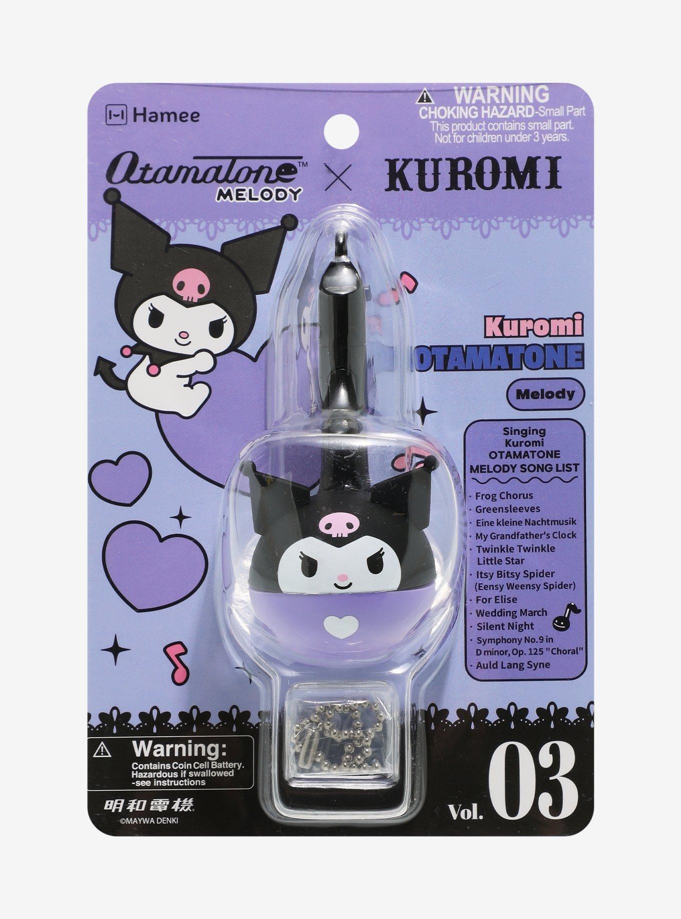 Kuromi Otamatone Key Chain, , hi-res