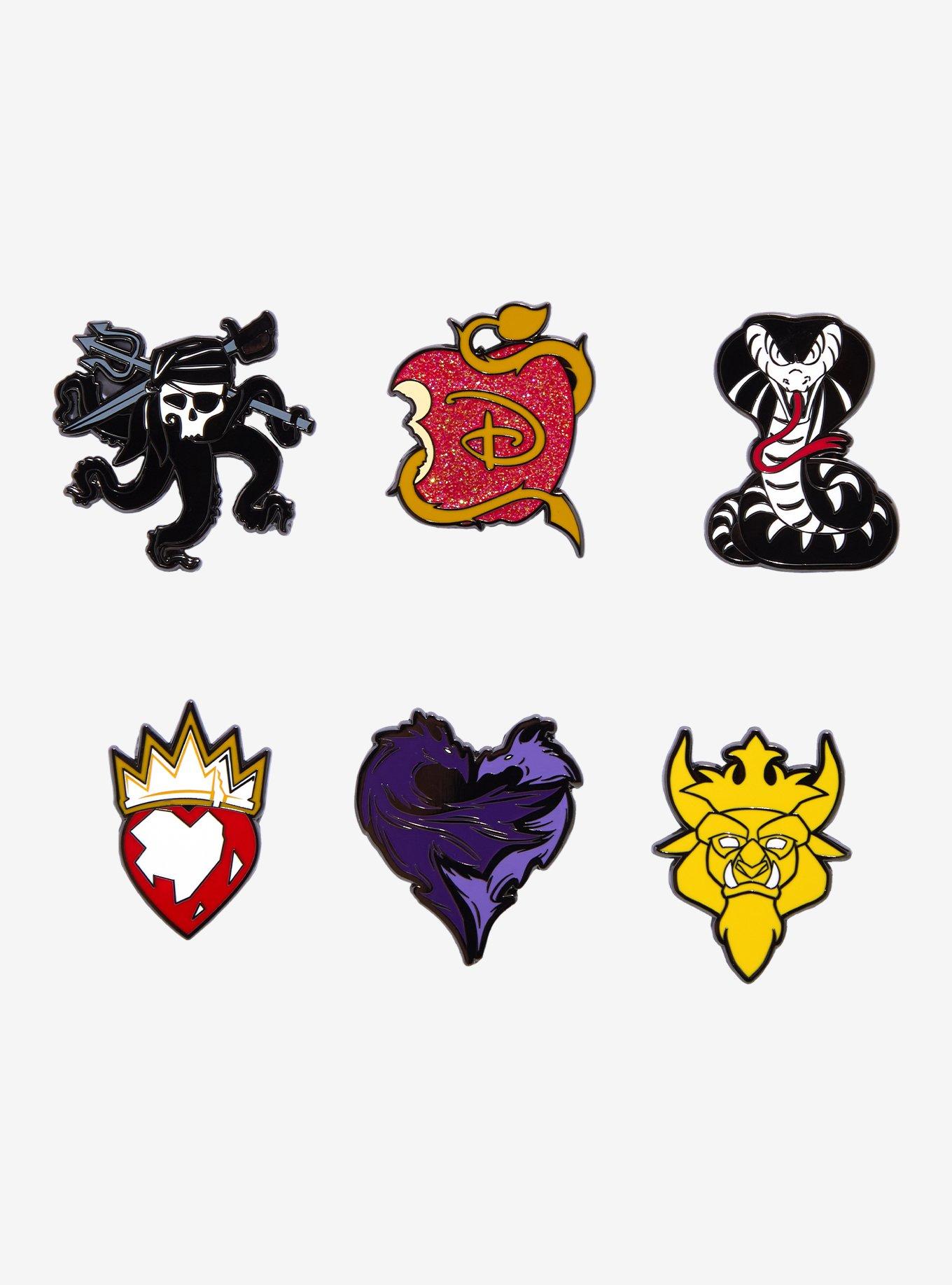 Loungefly Disney Descendants Icons Blind Box Enamel Pin, , hi-res
