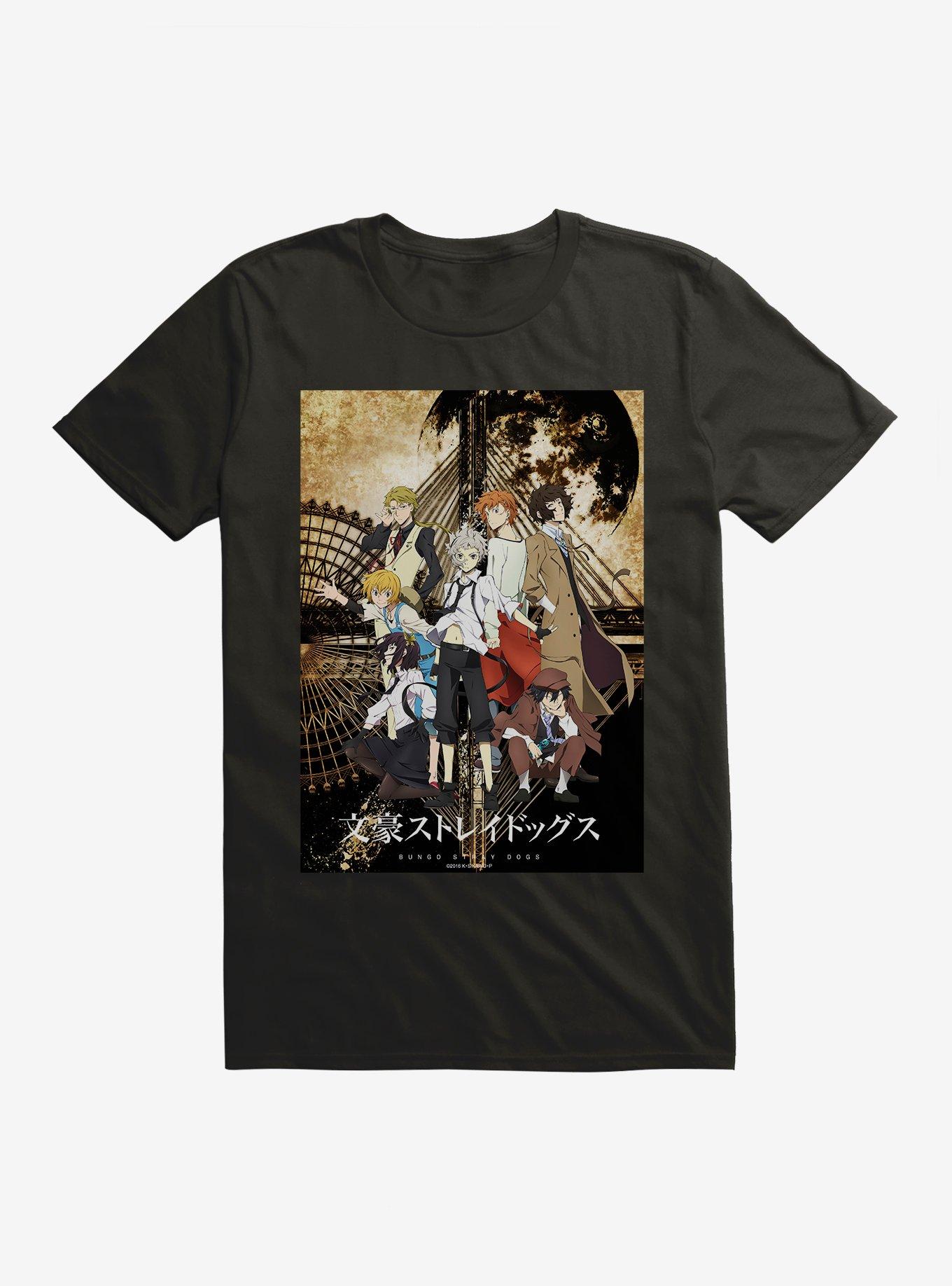 Bungo Stray Dogs Armed Detective Agency Extra Soft T-Shirt, , hi-res