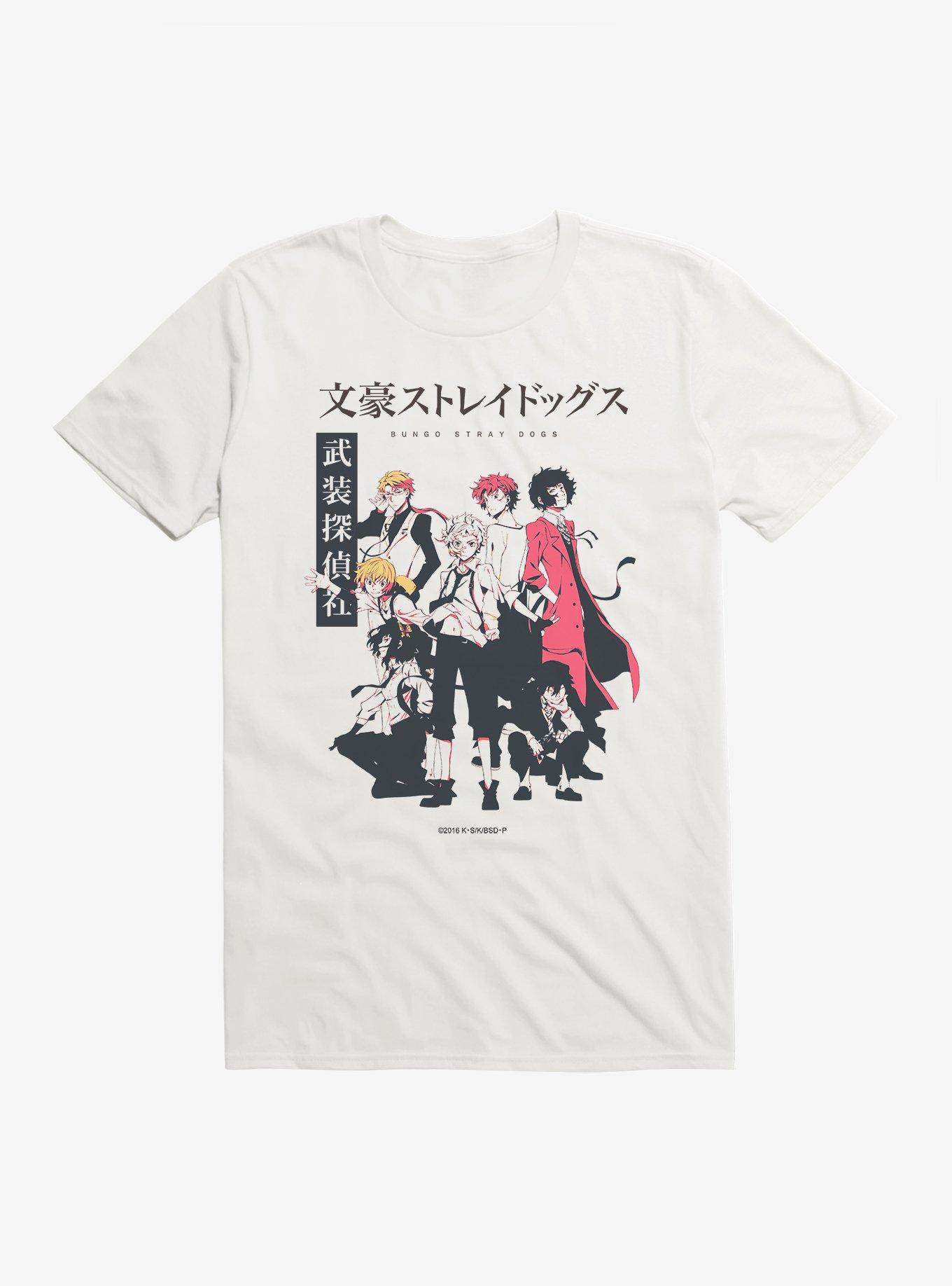 Bungo Stray Dogs Group Extra Soft T-Shirt, , hi-res