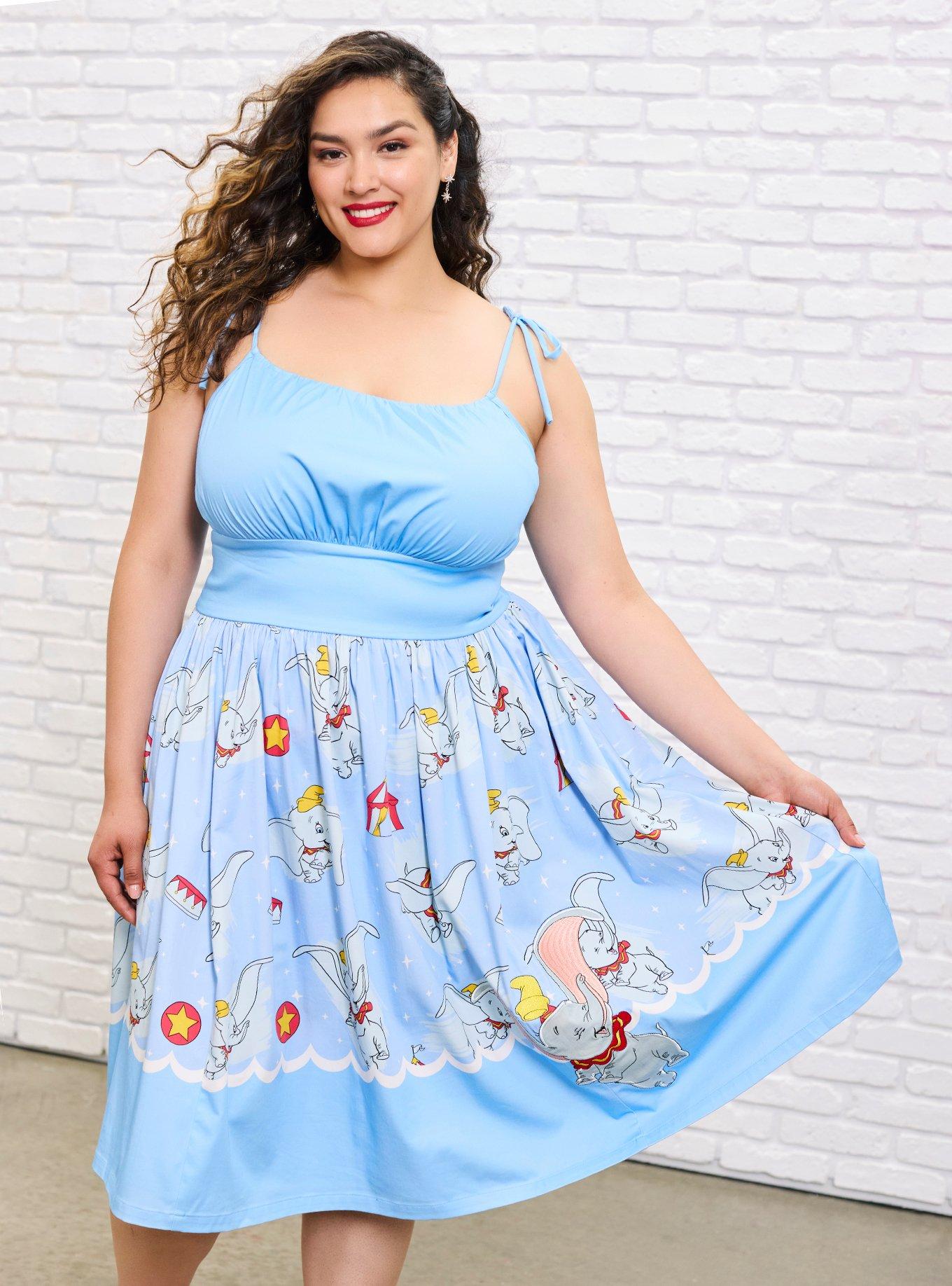 Her Universe Disney Dumbo Retro Dress Plus Size Her Universe Exclusive, , hi-res