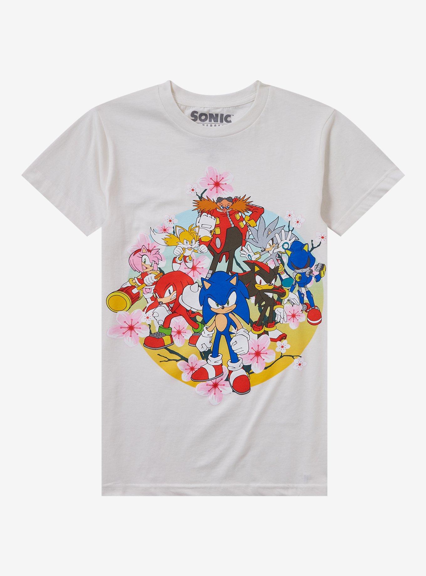 Sonic The Hedgehog Sakura Group T-Shirt, , hi-res