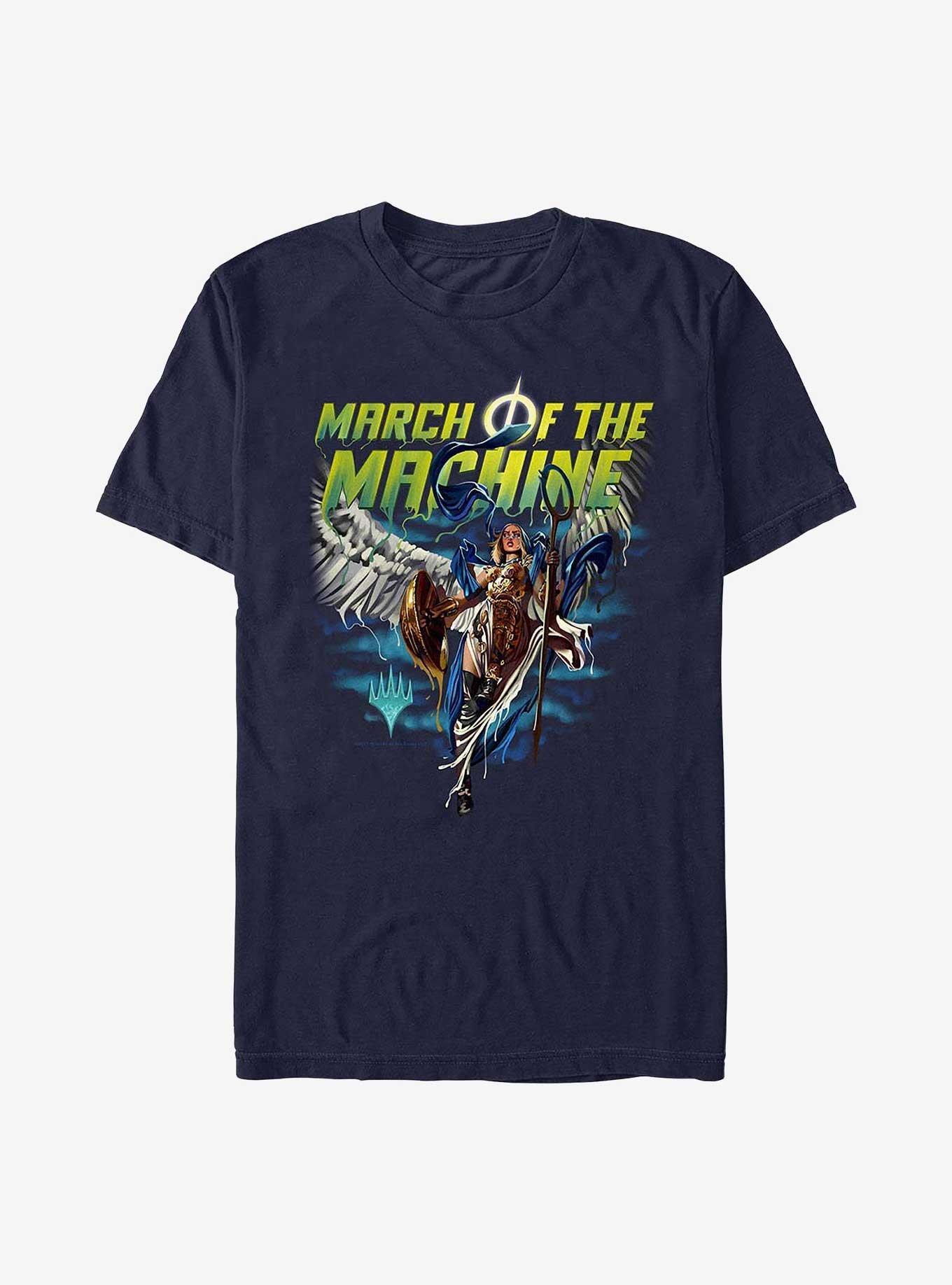 Magic: The Gathering Elspeth March Of The Machine T-Shirt, NAVY, hi-res