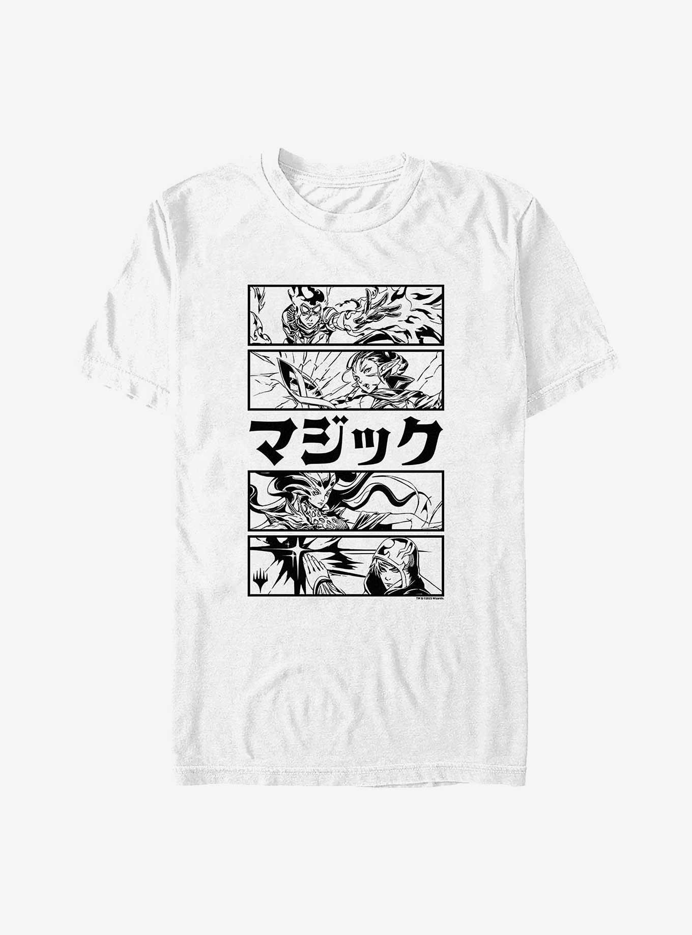 Magic: The Gathering Katakana Planeswalker Panels T-Shirt, , hi-res