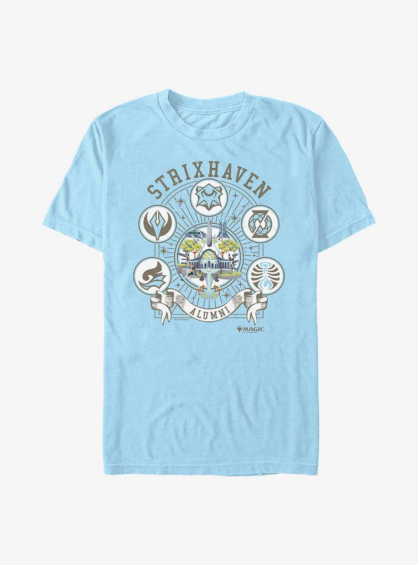 Magic: The Gathering Strixhaven Alumni T-Shirt, LT BLUE, hi-res