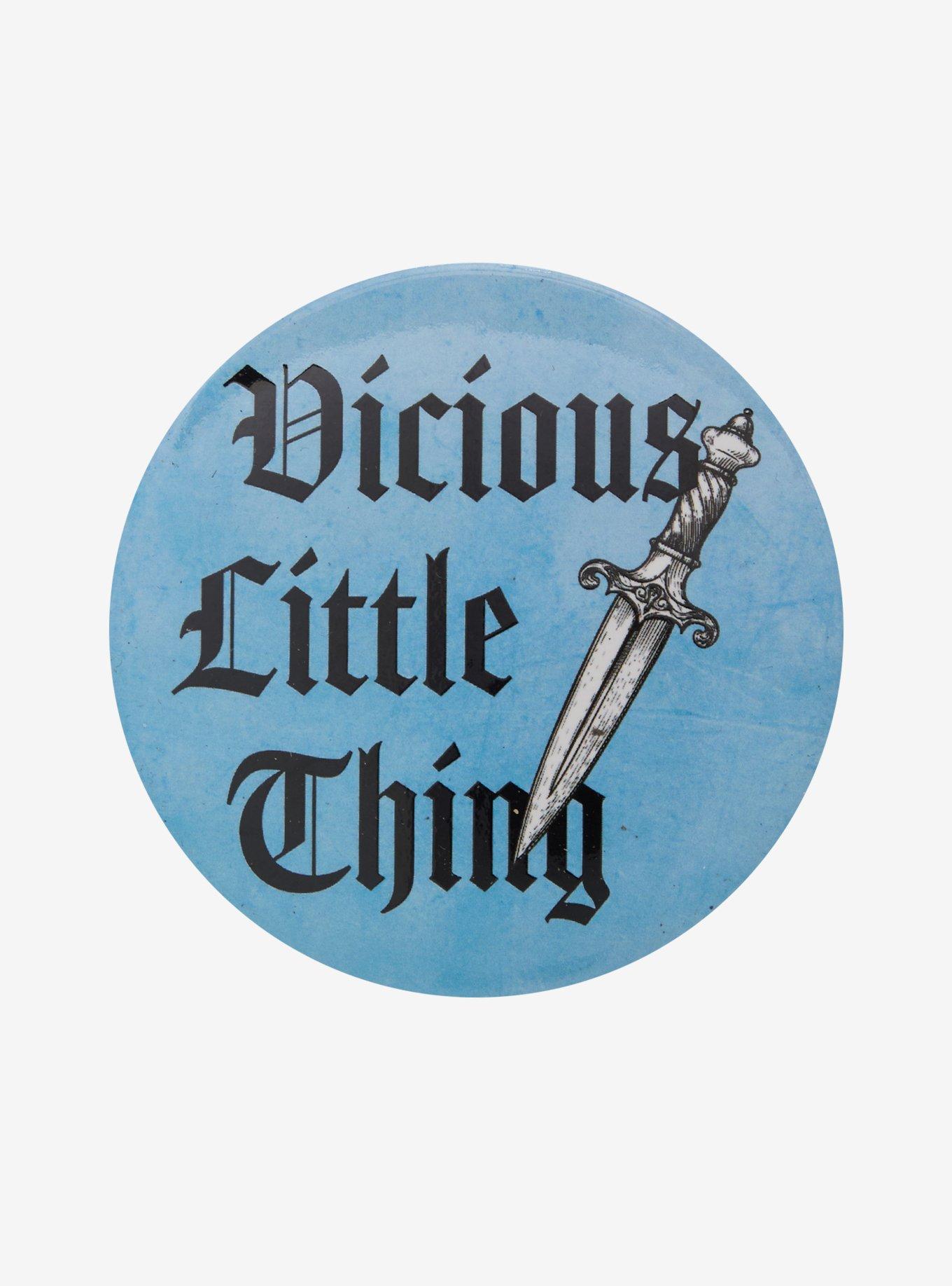 Powerless Vicious Little Thing 3 Inch Button, , hi-res