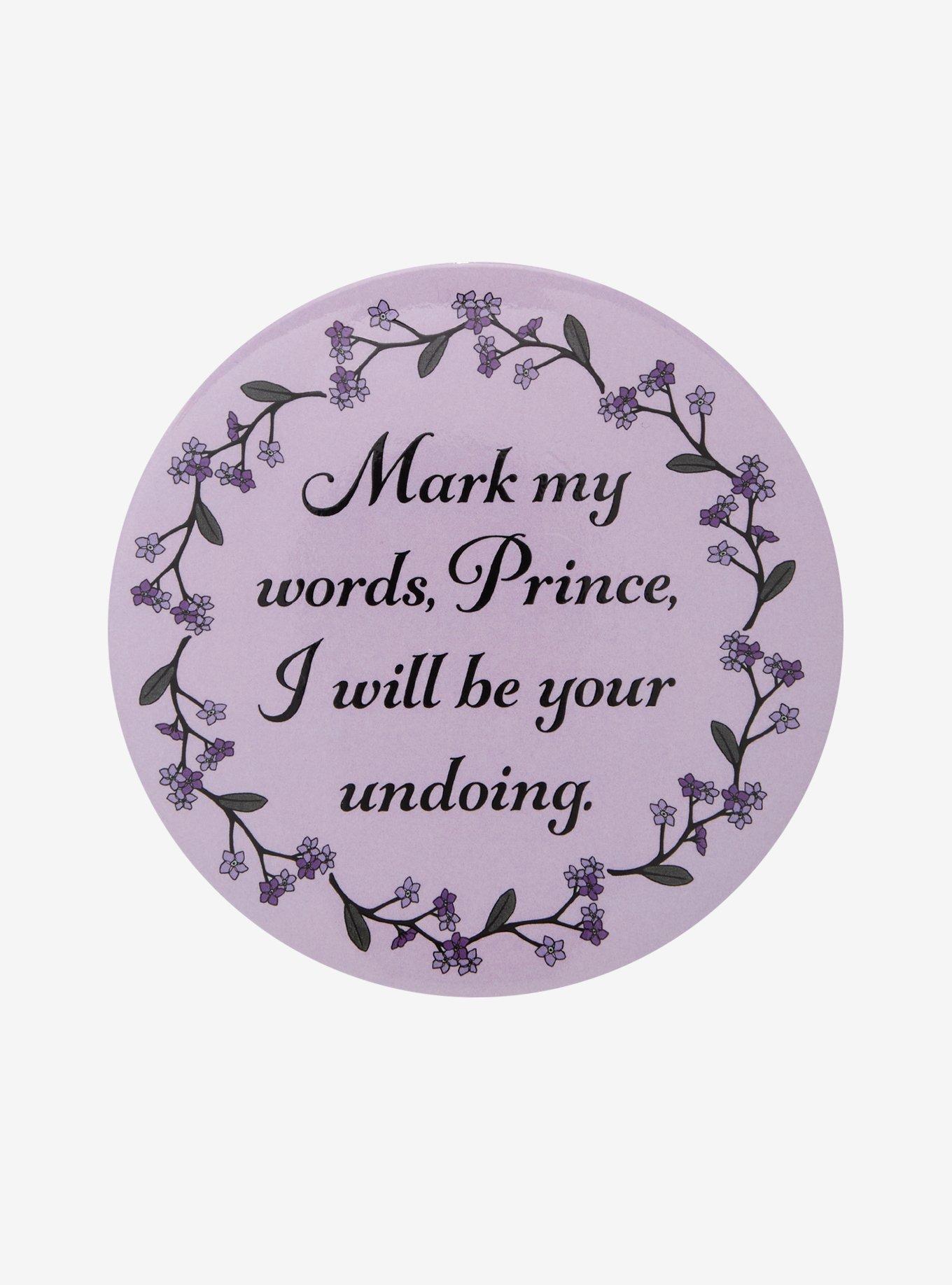 Powerless Paedyn Quote 3 Inch Button, , hi-res