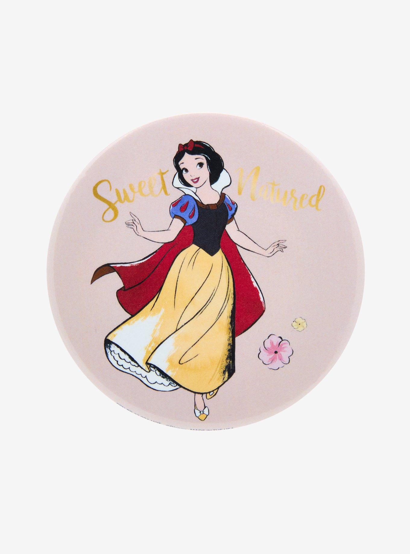 Disney Snow White And The Seven Dwarfs Sweet 3 Inch Button, , hi-res