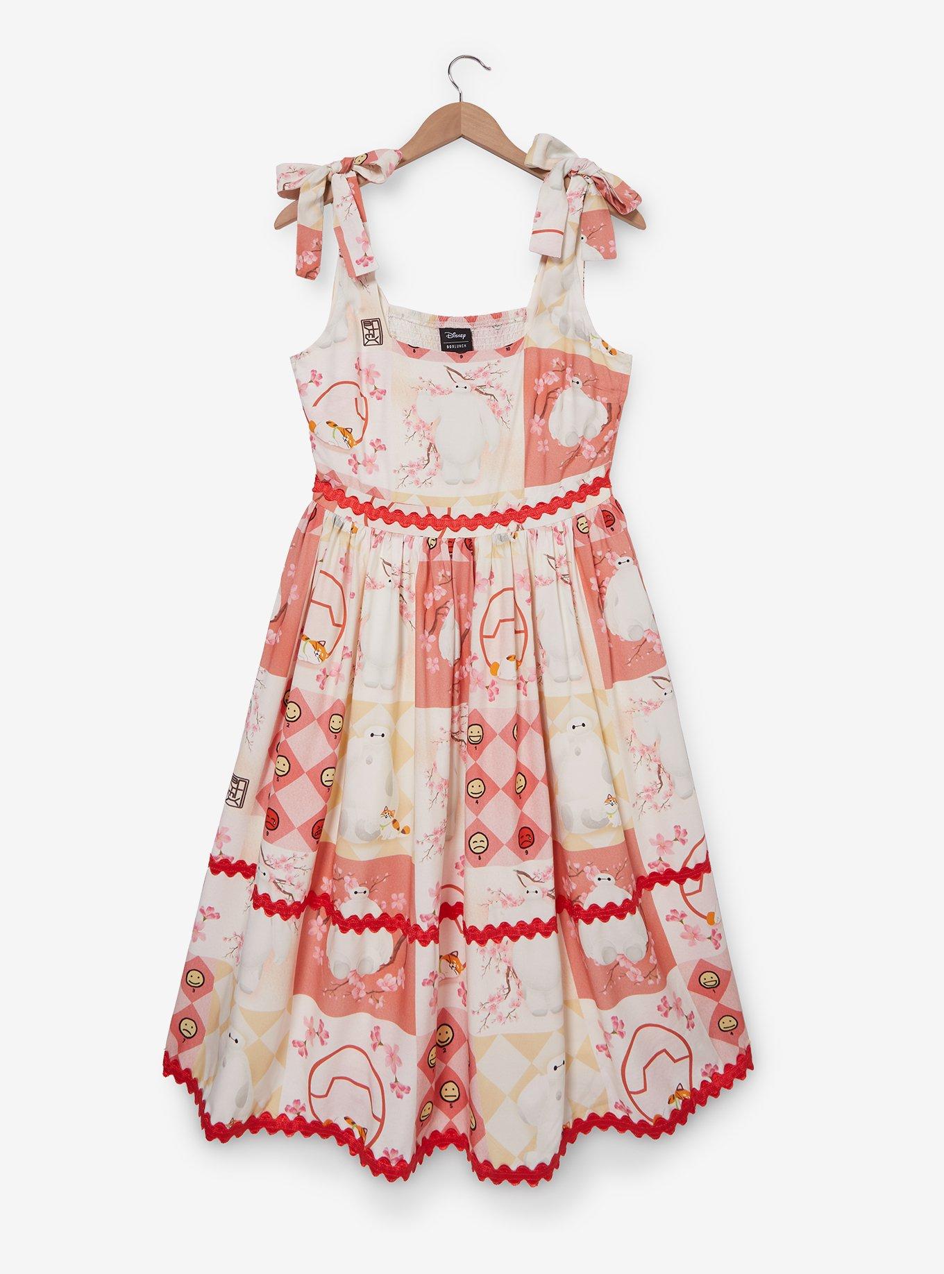 Disney Big Hero 6 Baymax Mosaic Plus Size Dress, , hi-res