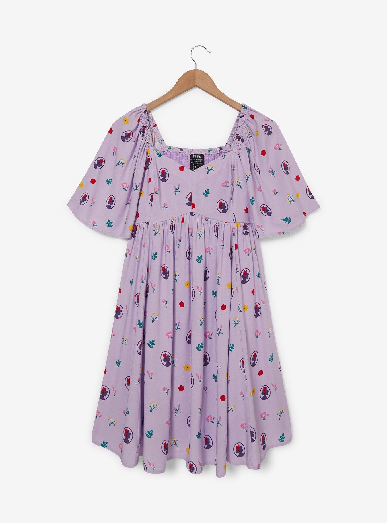 Studio Ghibli® Kiki's Delivery Service Floral Allover Print Smock Dress, , hi-res