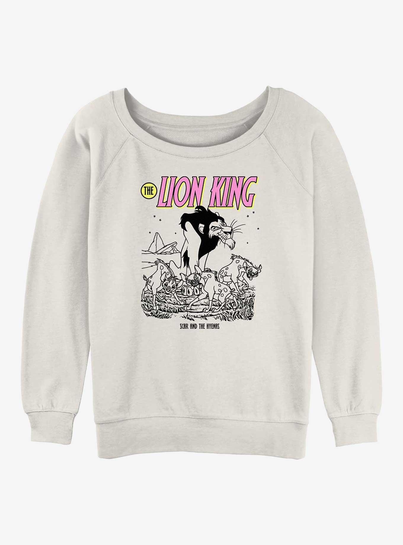 Disney The Lion King Scar And The Hyenas Girls Slouchy Sweatshirt, , hi-res