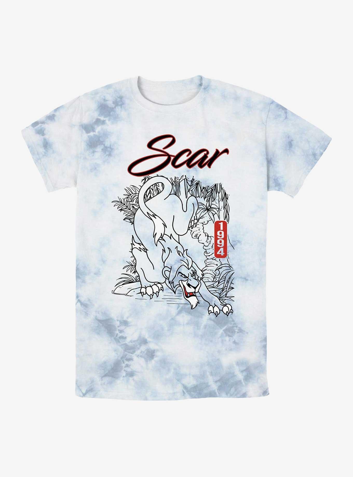 Disney The Lion King Long Live Scar Tie-Dye T-Shirt, , hi-res