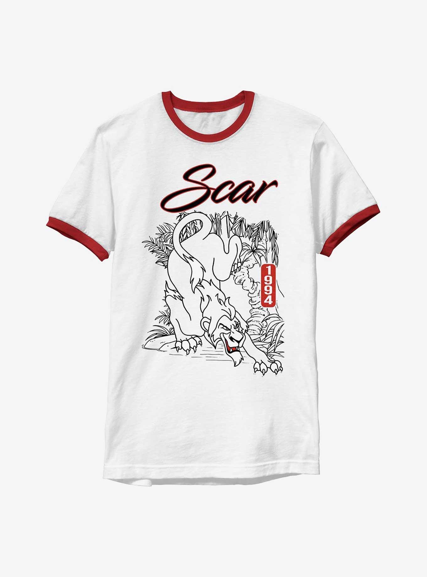 Disney The Lion King Long Live Scar Ringer T-Shirt, , hi-res