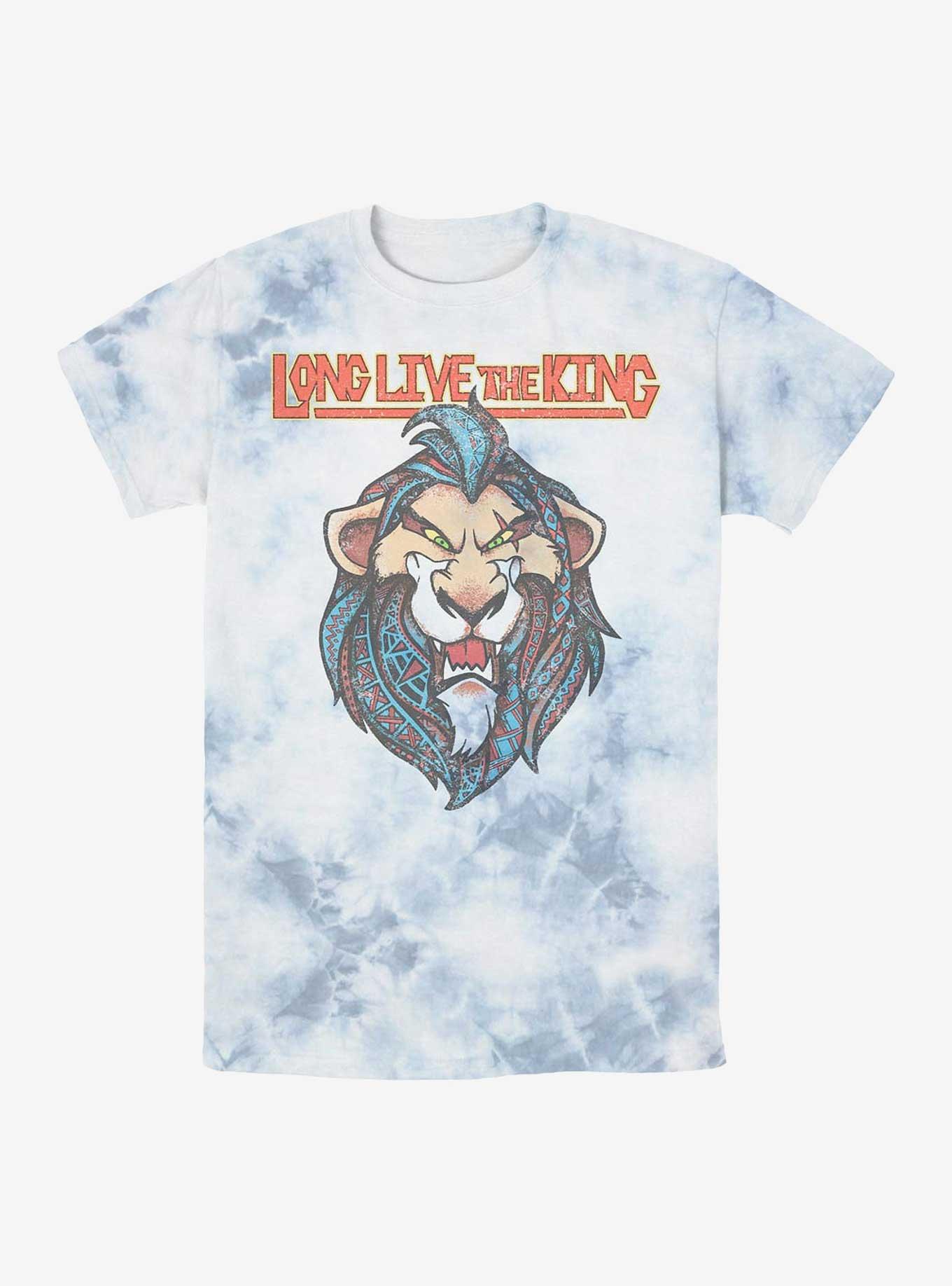 Disney The Lion King Retro Scar Tie-Dye T-Shirt, WHITEBLUE, hi-res