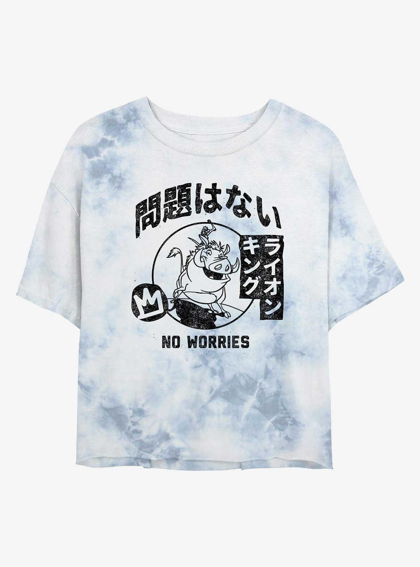 Disney The Lion King Haknua Matata Kanji Girls Tie-Dye Crop T-Shirt, , hi-res