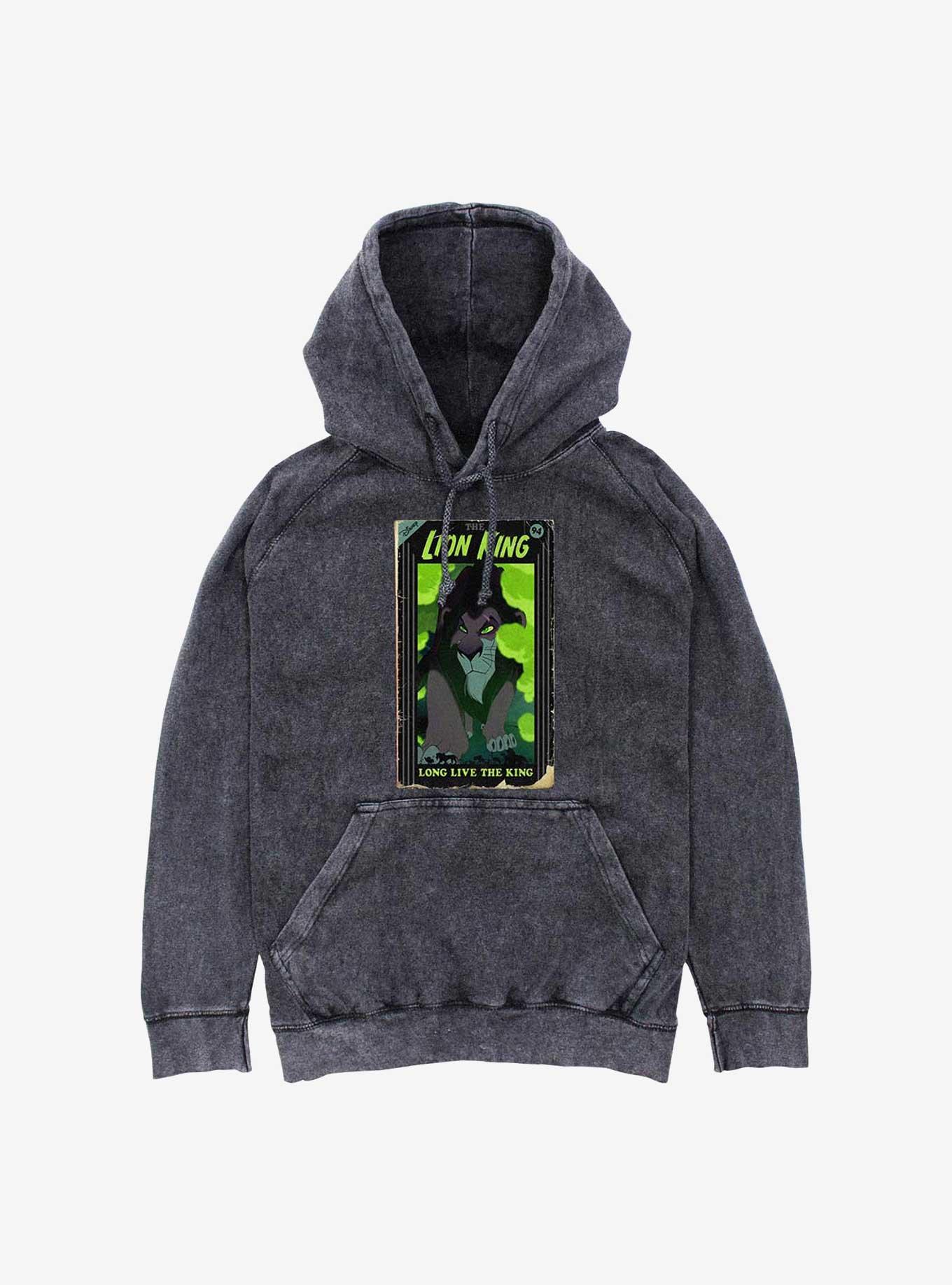 Disney The Lion King Scar VHS Cover Mineral Wash Hoodie, , hi-res