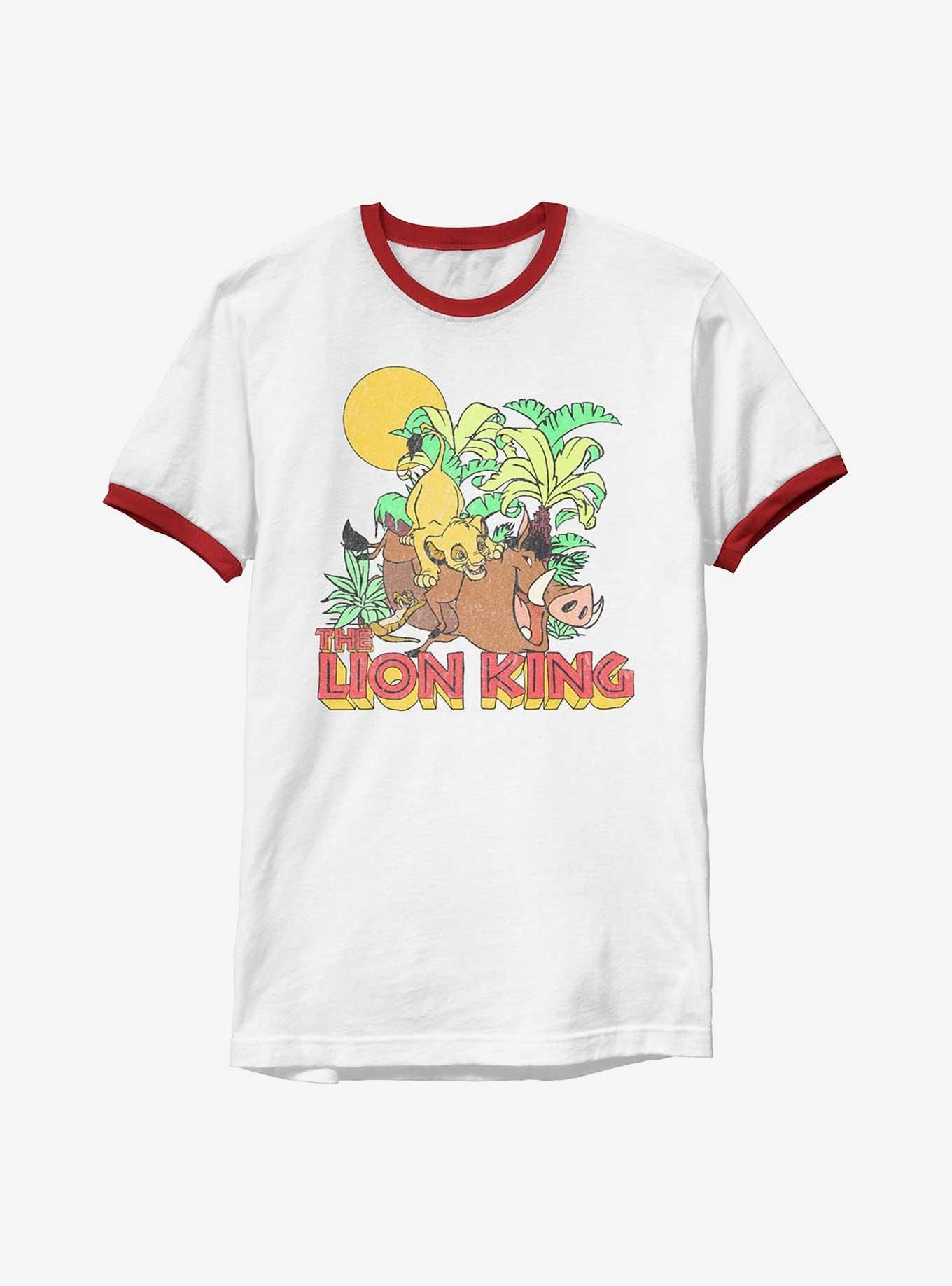 Disney The Lion King Jungle Play Ringer T-Shirt