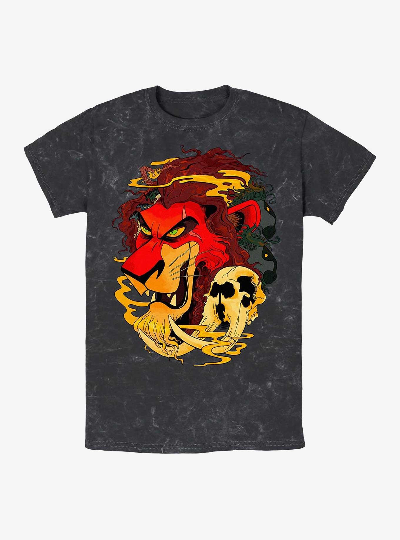 Disney The Lion King Scarify Mineral Wash T-Shirt, , hi-res