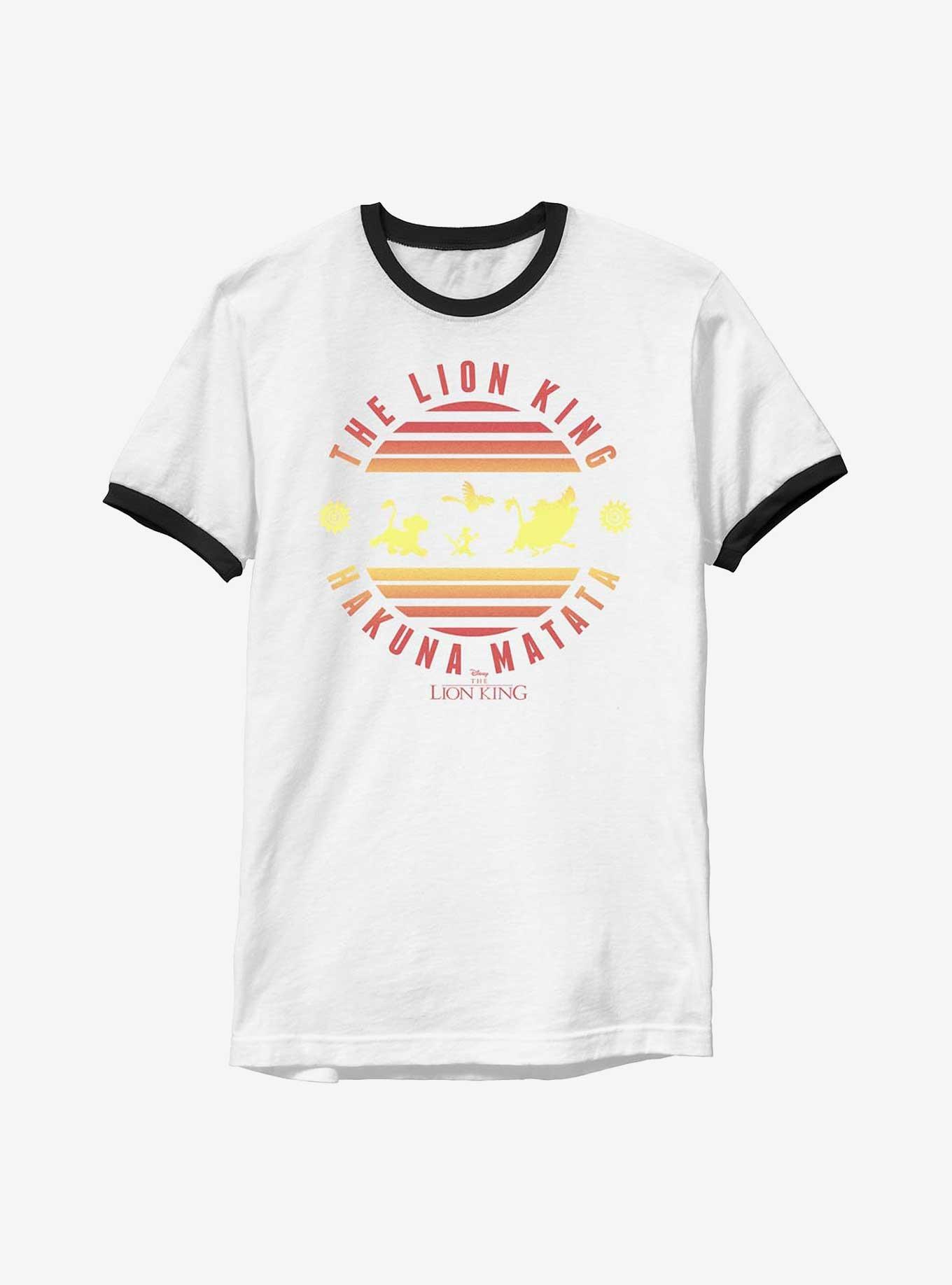 Disney The Lion King Hakuna Matata Circle Ringer T-Shirt
