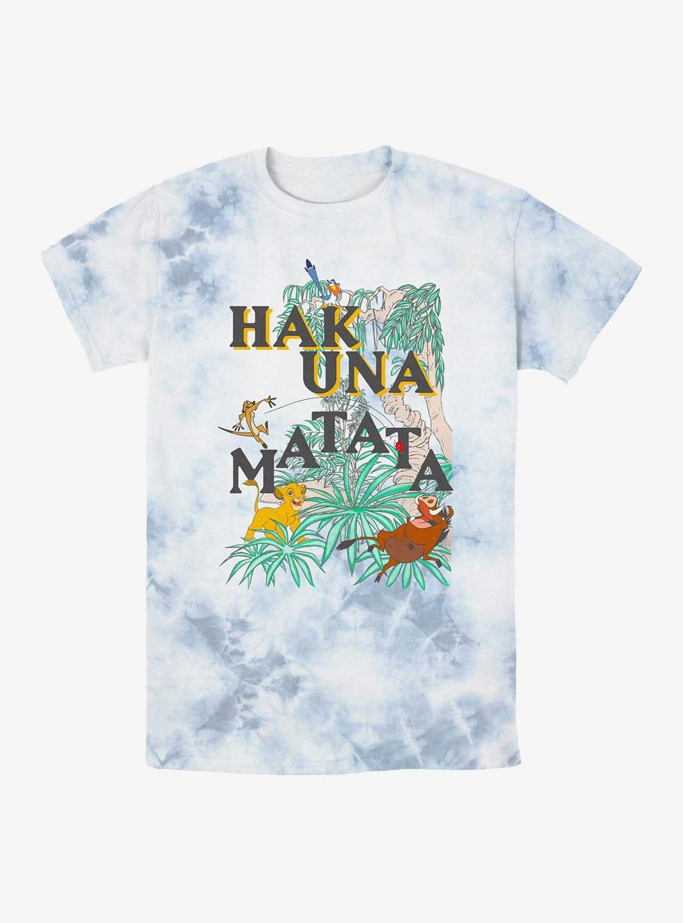 Disney The Lion King No Worries Tie-Dye T-Shirt, , hi-res