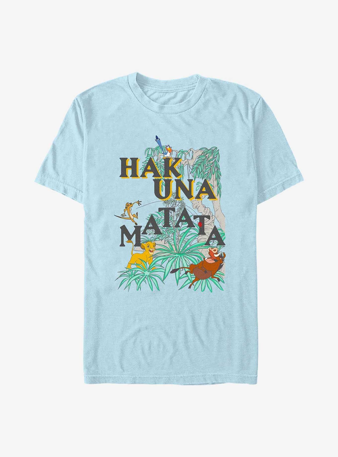 Disney The Lion King No Worries Garment Dye T-Shirt, , hi-res