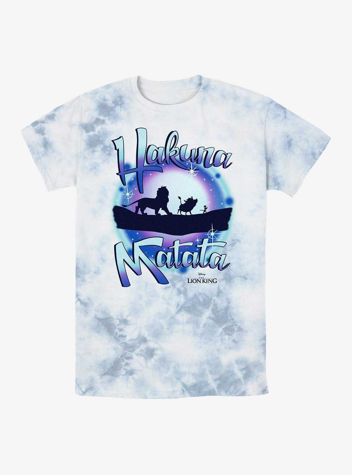 Disney The Lion King Lion Air Brush Tie-Dye T-Shirt, , hi-res
