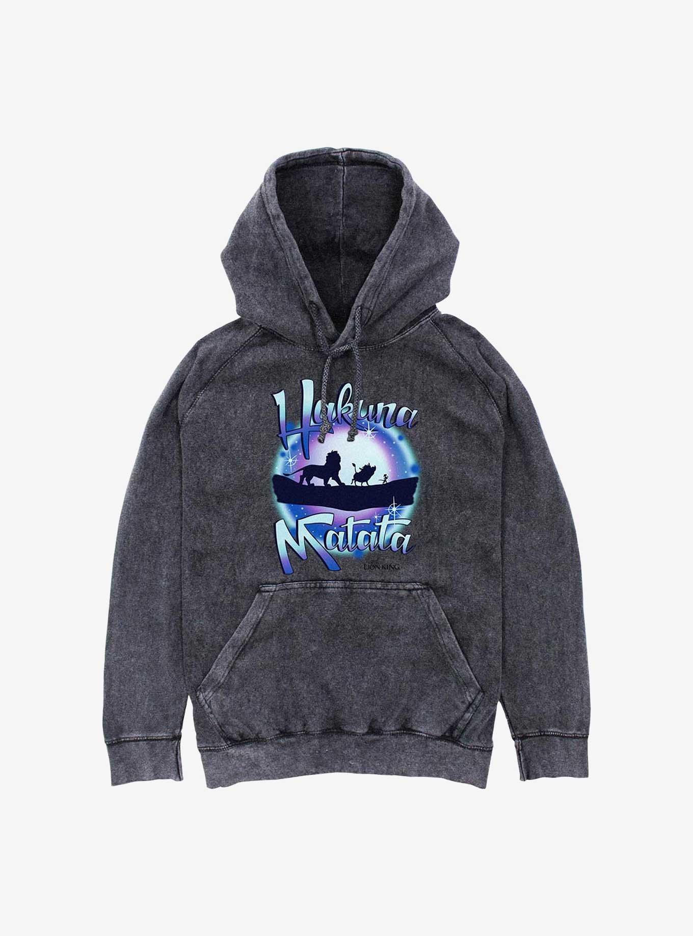 Disney The Lion King Lion Air Brush Mineral Wash Hoodie