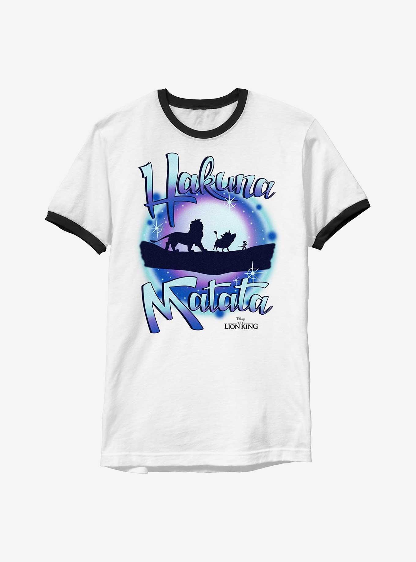 Disney The Lion King Lion Air Brush Ringer T-Shirt, , hi-res