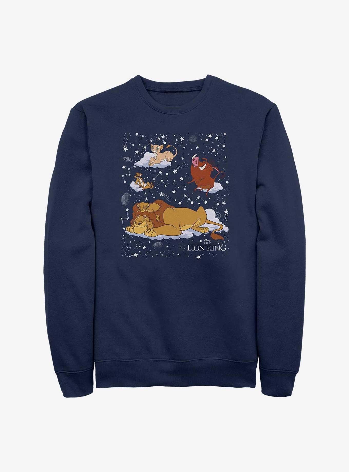 Disney The Lion King Group In Stars Sweatshirt, , hi-res