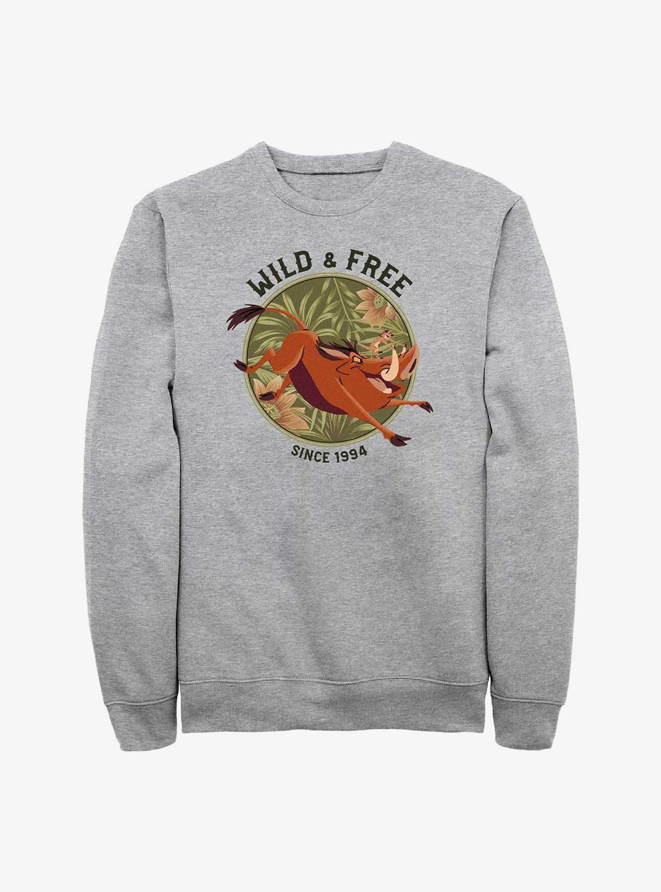 Disney The Lion King Wild And Free Sweatshirt, , hi-res