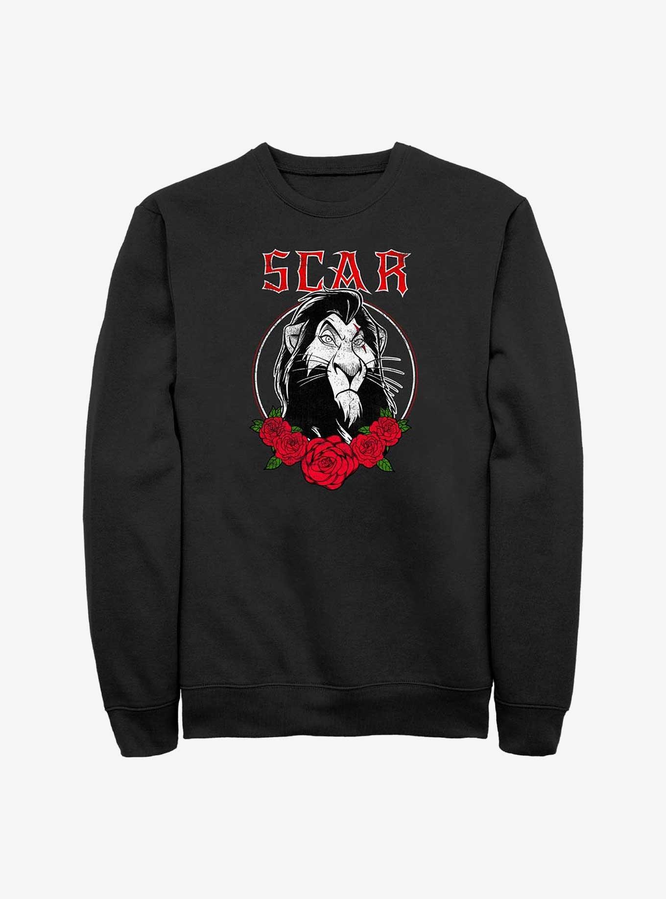 Disney The Lion King Scar Rose Sweatshirt, , hi-res