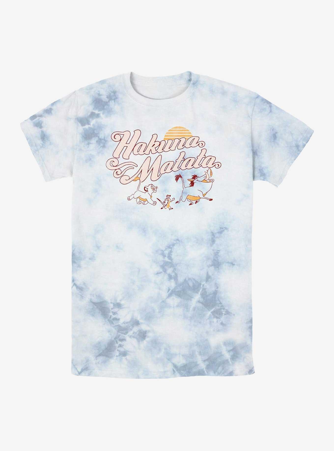 Disney The Lion King Stripe Sun Tie-Dye T-Shirt, , hi-res
