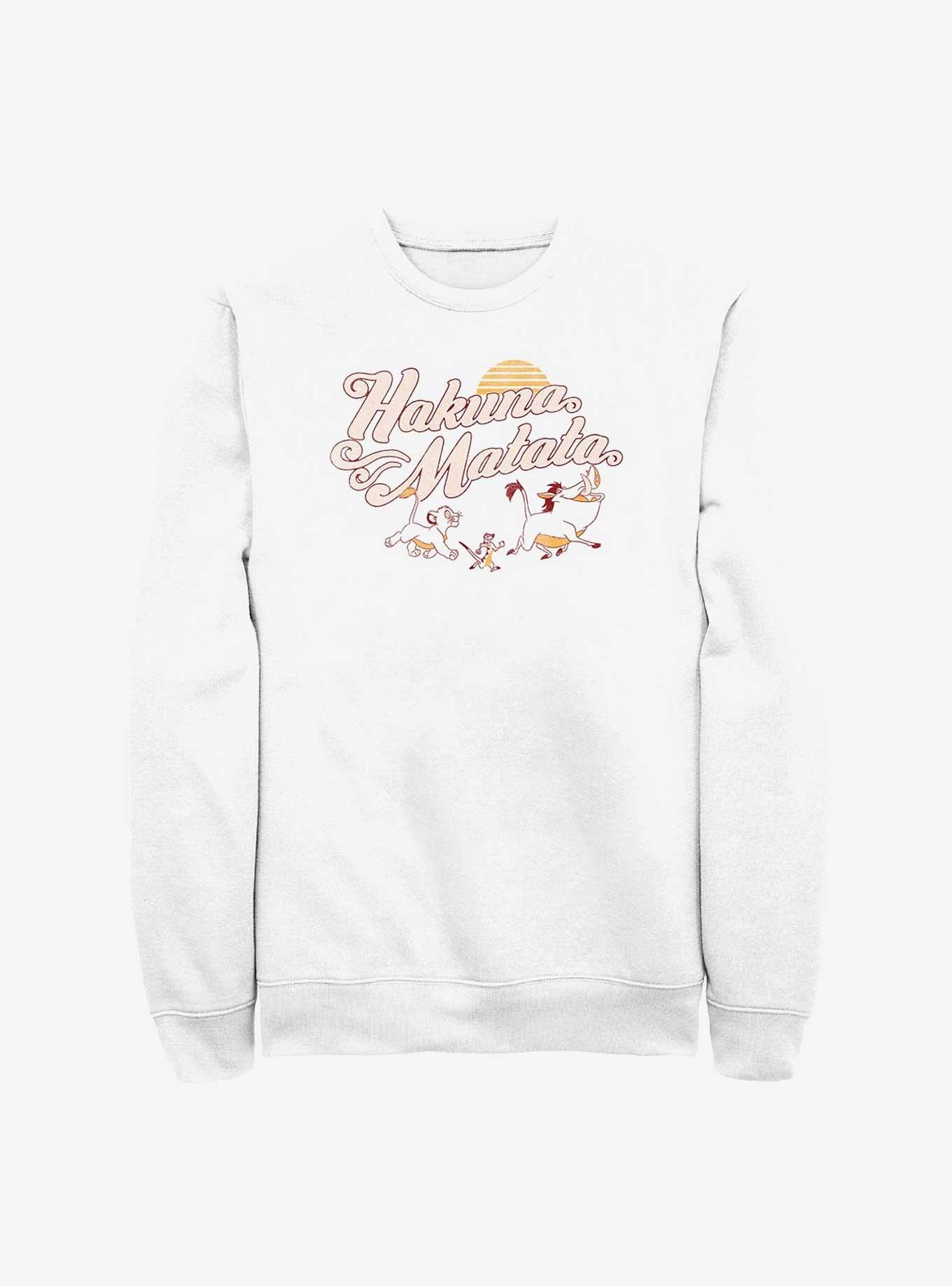 Disney The Lion King Stripe Sun Sweatshirt, , hi-res